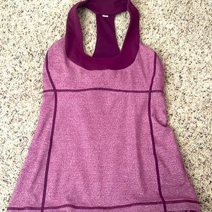 Lulu Lemon Tank top size small with a built in bra no tags